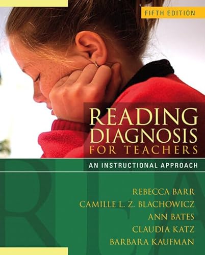 Beispielbild fr Reading Diagnosis for Teachers : An Instructional Approach zum Verkauf von Better World Books