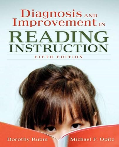 Beispielbild fr Diagnosis and Improvement in Reading Instruction zum Verkauf von Better World Books