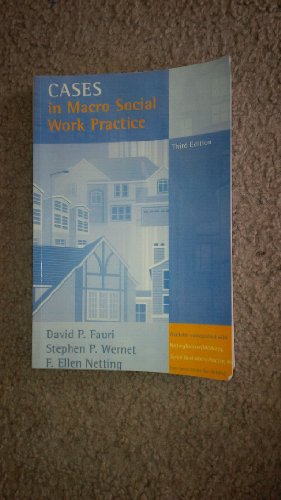 Beispielbild fr Cases in Macro Social Work Practice (3rd Edition) zum Verkauf von kelseyskorner
