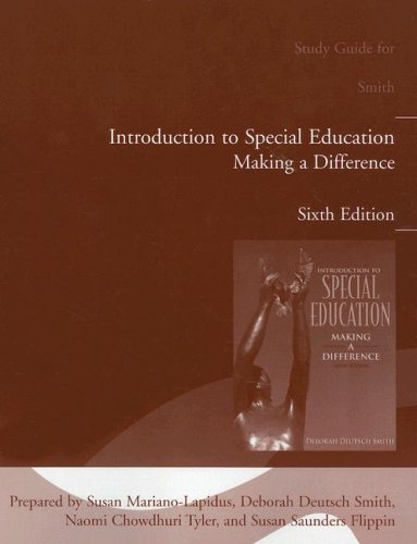 Beispielbild fr Introduction to Special Education: Making a Difference zum Verkauf von ThriftBooks-Dallas