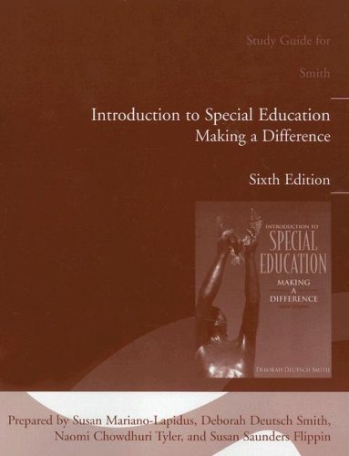 Imagen de archivo de Introduction to Special Education: Making a Difference a la venta por ThriftBooks-Dallas