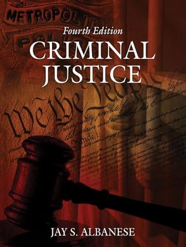 Imagen de archivo de Criminal Justice a la venta por BookHolders