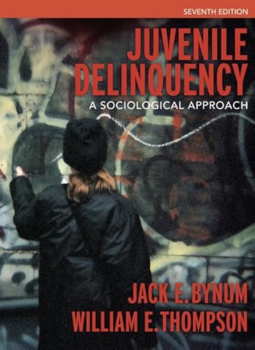 Beispielbild fr Juvenile Delinquency : A Sociological Approach zum Verkauf von Better World Books