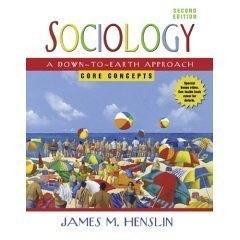 Stock image for Study Guide For Henslin's Sociology, A Down-To-Earth Approach, Core Concepts, Second Edition (2007 Copyright) for sale by ~Bookworksonline~