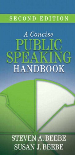 9780205502448: A Concise Public Speaking Handbook
