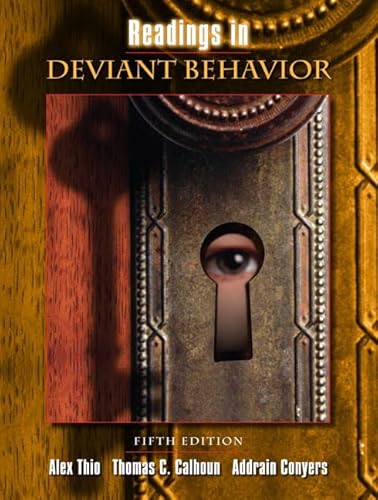 Stock image for Readings in Deviant Behavior for sale by Better World Books