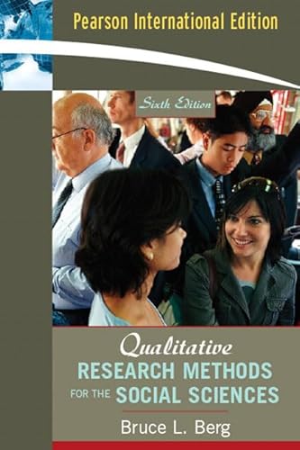 Stock image for Qualitative Research Methods for the Social Sciences: International Edition for sale by WorldofBooks