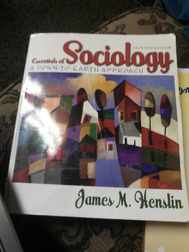 Stock image for Essentials of Sociology: A Down-to-Earth Approach EXAMINATION COPY for sale by a2zbooks