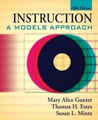 Beispielbild fr Instruction : A Models Approach zum Verkauf von Better World Books