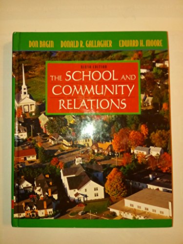 Beispielbild fr The School and Community Relations zum Verkauf von Once Upon A Time Books
