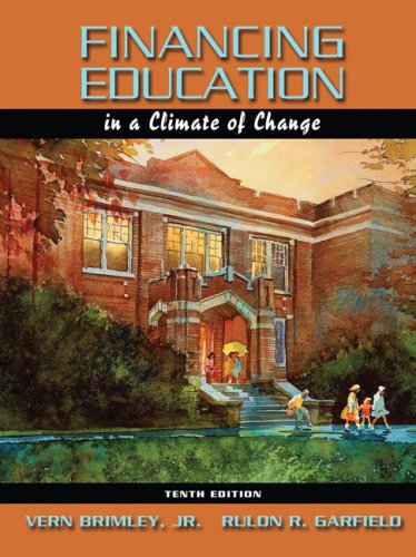 Stock image for Financing Education in a Climate of Change for sale by Better World Books