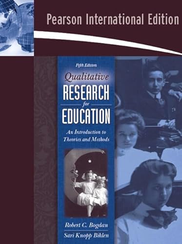 qualitative research for education an introduction to theories and methods