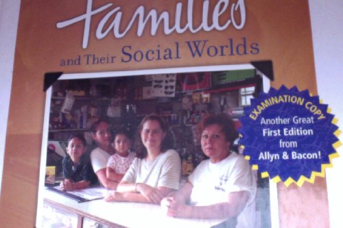 Stock image for Families and Their Social Worlds for sale by Indiana Book Company
