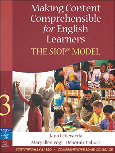 Stock image for Making Content Comprehensible for English Learners: The SIOP Model (3rd Edition) for sale by Gulf Coast Books