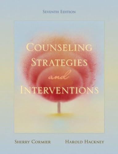 9780205521630: Counseling Strategies and Interventions