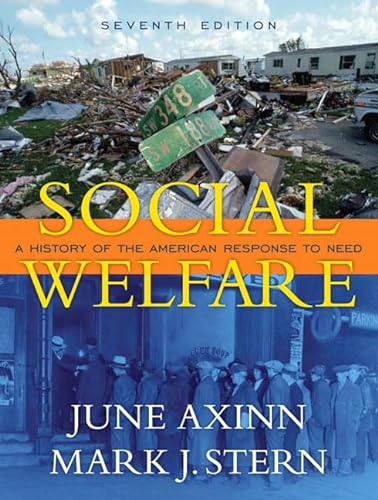 Beispielbild fr Social Welfare: A History of the American Response to Need zum Verkauf von BooksRun