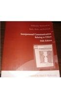 Beispielbild fr Skillbuilder Workbook for Interpersonal Communication: Relating to Others zum Verkauf von HPB-Red