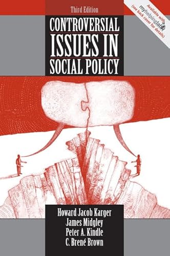 Beispielbild fr Controversial Issues in Social Policy (3rd Edition) zum Verkauf von Wonder Book