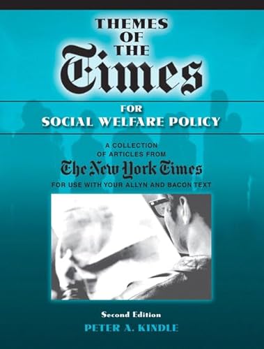 Beispielbild fr Themes of the Times for Social Welfare Policy zum Verkauf von Wonder Book