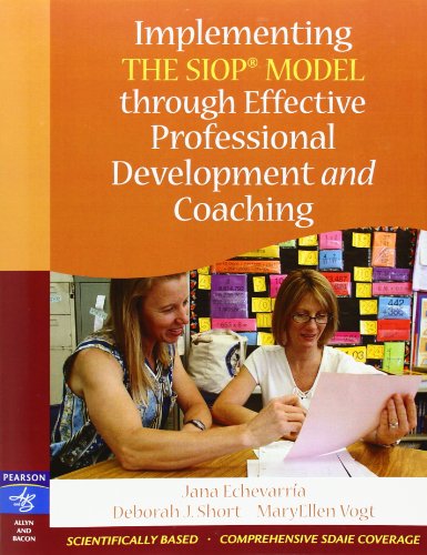 Stock image for Implementing the SIOP Model Through Effective Professional Development and Coaching for sale by Better World Books: West