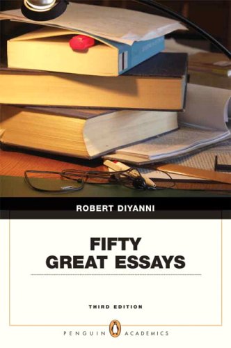 Beispielbild fr Fifty Great Essays (Penguin Academics Series) (3rd Edition) zum Verkauf von Wonder Book