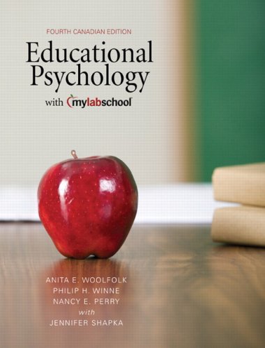 Stock image for Educational Psychology, Fourth Canadian Edition (4th Edition) for sale by ThriftBooks-Dallas