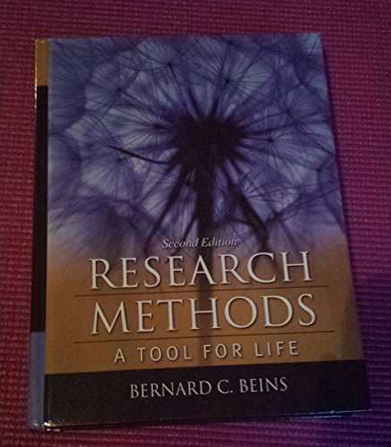 9780205535064: Research Methods: A Tool for Life