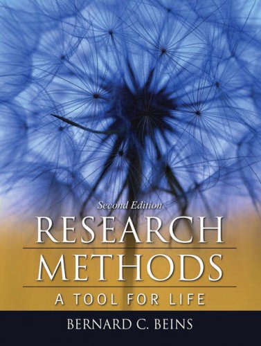 Imagen de archivo de Research Methods : A Tool for Life a la venta por Better World Books