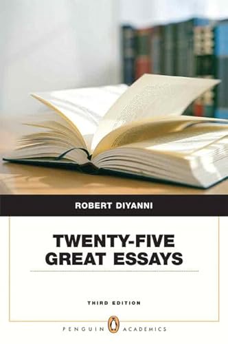 Stock image for Twenty-Five Great Essays for sale by ThriftBooks-Dallas