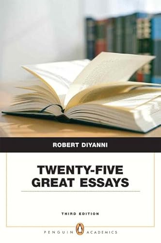 Stock image for Twenty-Five Great Essays for sale by Better World Books