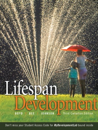 Beispielbild fr Lifespan Development, Third Canadian Edition with MyLab Human Development (3rd Edition) zum Verkauf von ThriftBooks-Dallas