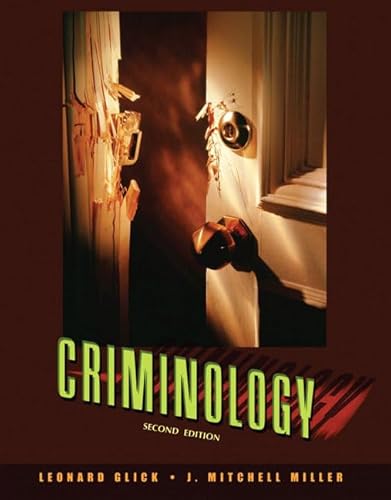 Imagen de archivo de Criminology a la venta por ThriftBooks-Dallas