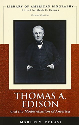 Beispielbild fr Thomas Edison (Library of American Biography Series) (2nd Edition) zum Verkauf von SecondSale