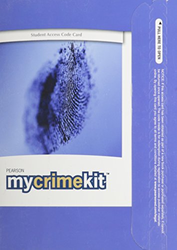 9780205541751: MyCrimeKit -- Valuepack Access Card