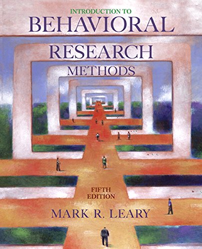 Imagen de archivo de Introduction to Behavioral Research Methods a la venta por ThriftBooks-Dallas