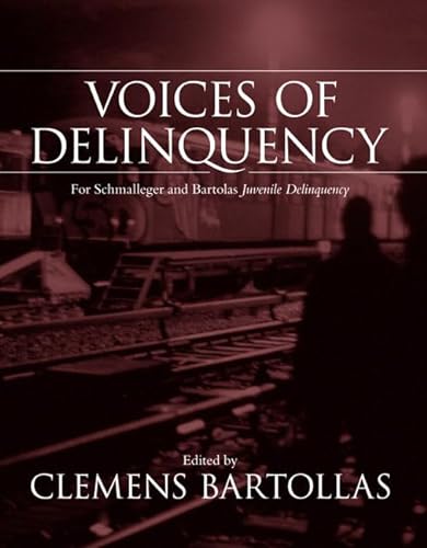 Beispielbild fr Voices of Delinquency for Juvenile Delinquency zum Verkauf von Better World Books