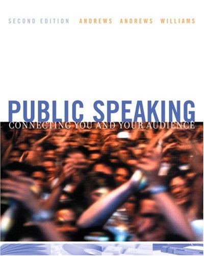 Imagen de archivo de Public Speaking : Connecting You and Your Audience a la venta por Better World Books: West