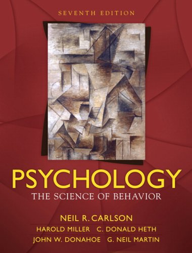 Stock image for Psychology: The Science of Behavior (7th Edition) for sale by New Legacy Books