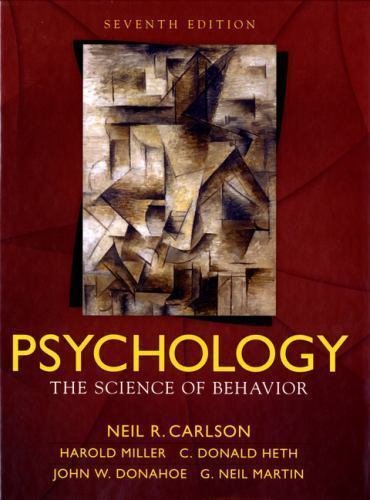 Beispielbild fr Psychology the Science of Behavior Examination Copy zum Verkauf von The Book Cellar, LLC