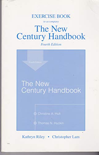 Imagen de archivo de Exercise Book for The New Century Handbook (all editions) a la venta por BookHolders
