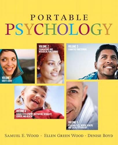 Stock image for Portable Psychology (5 vols.) for sale by THE OLD LIBRARY SHOP