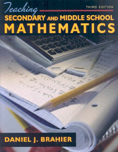 9780205569199: Teaching Secondary and Middle School Mathematics (3rd Edition)
