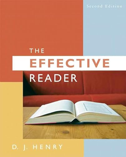 Imagen de archivo de The Effective Reader a la venta por Better World Books: West