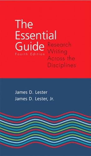 Beispielbild fr The Essential Guide : Research Writing Across the Disciplines zum Verkauf von Better World Books