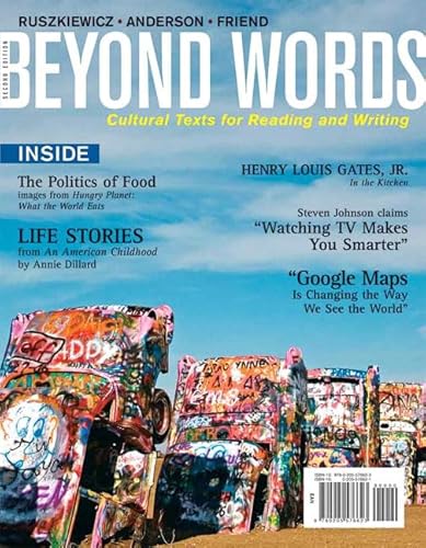 Stock image for Beyond Words: Cultural Texts for Reading and Writing for sale by ThriftBooks-Dallas