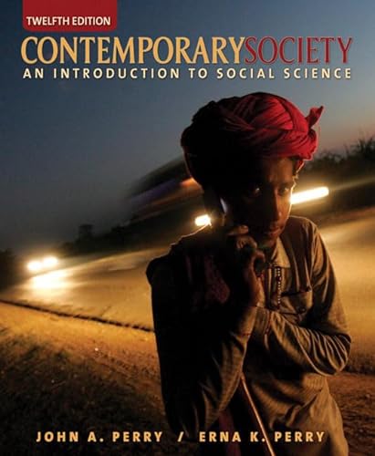 9780205578672: Contemporary Society: An Introduction to Social Science