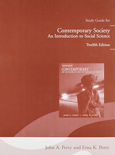Beispielbild fr Contemporary Society: An Introduction to Social Science zum Verkauf von Phatpocket Limited