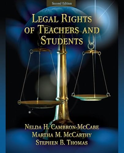 Beispielbild fr Legal Rights of Teachers and Students zum Verkauf von Better World Books: West