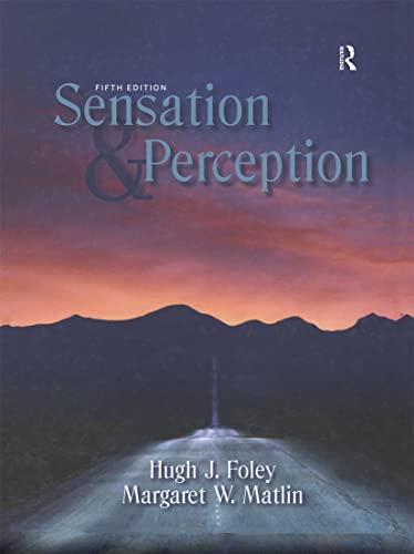 Stock image for Sensation and Perception for sale by Zoom Books Company