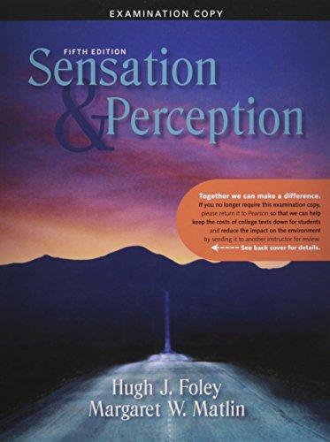 9780205580347: Sensation and Perception